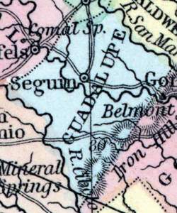 Guadalupe County, Texas, 1857