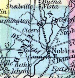 Hamilton County, Indiana, 1857