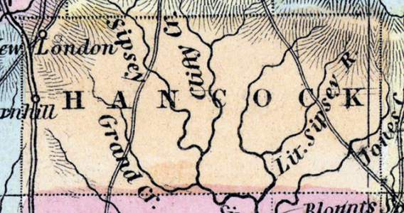 Hancock County, Alabama, 1857