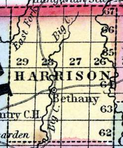 Harrison County, Missouri, 1857