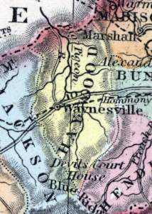 Haywood County, North Carolina, 1857