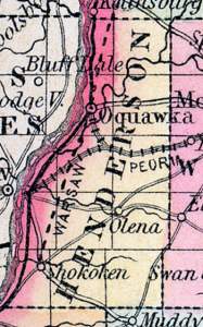 Henderson County, Illinois, 1857