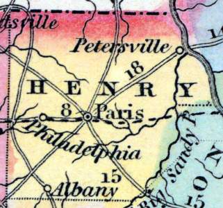 Henry County, Tennessee, 1857