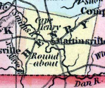 Henry County, Virginia, 1857