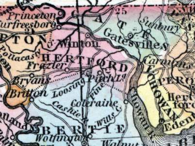 Hertford County, North Carolina, 1857