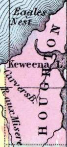Houghton County, Michigan, 1857