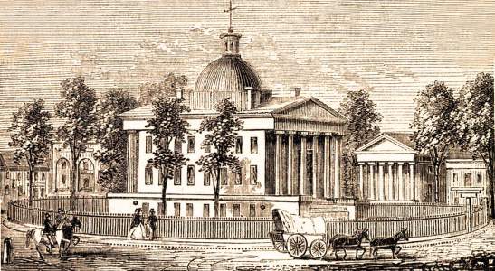 Huntsville, Alabama, 1861, artist's impression