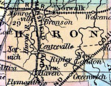 Huron County, Ohio, 1857
