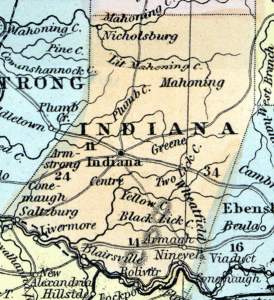 Indiana County, Pennsylvania, 1857
