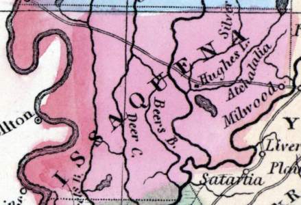 Issaquena County, Mississippi, 1857