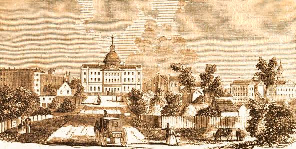 Jackson, Mississippi, 1861, artist's impression