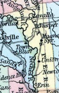Jasper County, Texas, 1857