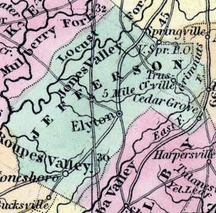 Jefferson County, Alabama, 1857