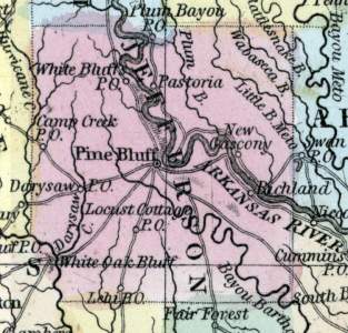 Jefferson County, Arkansas, 1857
