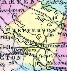 Jefferson County, Georgia, 1857