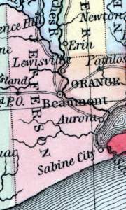 Jefferson County, Texas, 1857