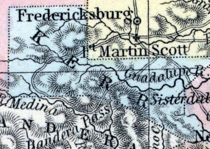 Kerr County, Texas, 1857