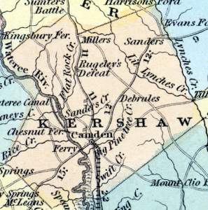 Kershaw District, South Carolina, 1857