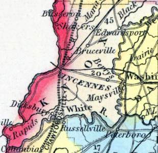 Knox County, Indiana, 1857