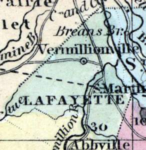 Lafayette Parish, Louisiana, 1857