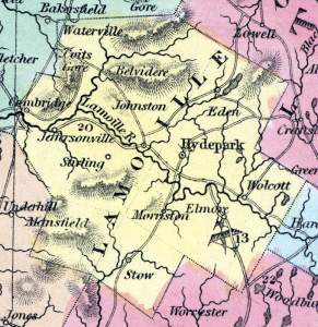 Lamoille County, Vermont, 1857
