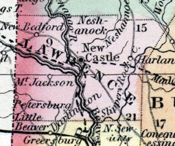 Lawrence County, Pennsylvania, 1857
