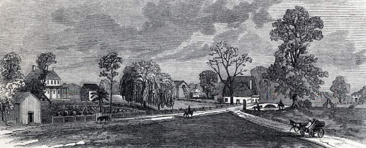Leetown, Virginia, September 1864, artist's impression