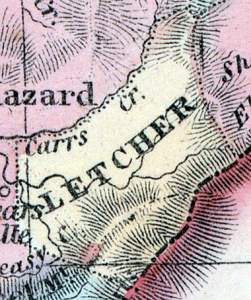 Letcher County, Kentucky, 1857