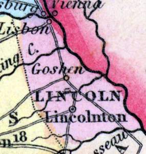 Lincoln County, Georgia, 1857