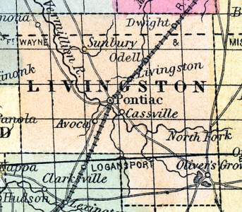 Livingston County, Illinois, 1857