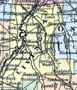 Livingston County, New York, 1857