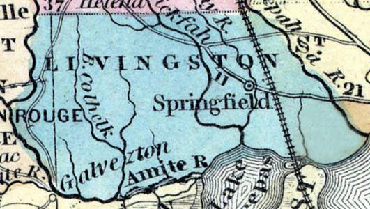 Livingston Parish, Louisiana, 1857