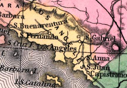 Los Angeles County, California, 1857