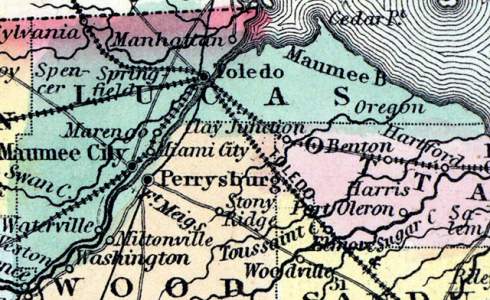 Lucas County, Ohio, 1857