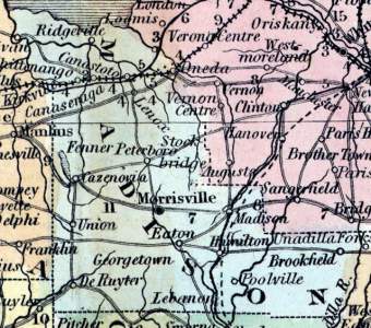 Madison County, New York, 1857