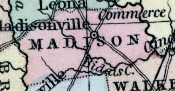 Madison County, Texas, 1857