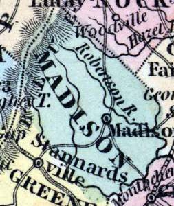 Madison County, Virginia, 1857