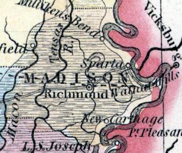 Madison Parish, Louisiana, 1857