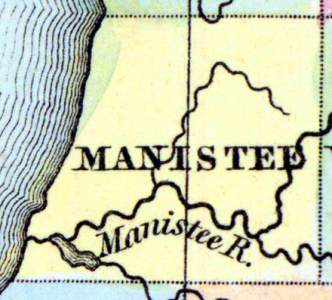 Manistee County, Michigan, 1857