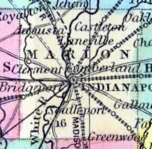Marion County, Indiana, 1857