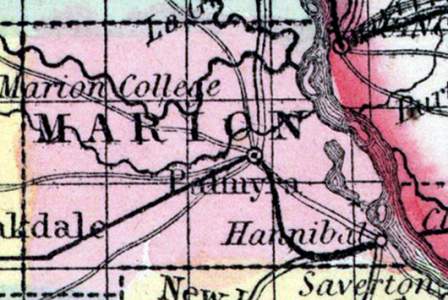 Marion County, Missouri, 1857