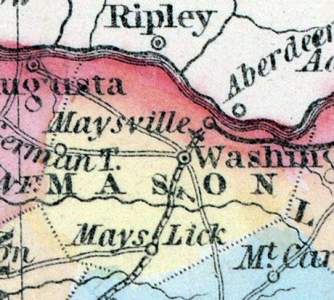 Mason County, Kentucky, 1857