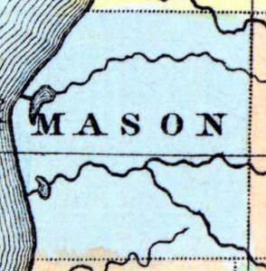 Mason County, Michigan, 1857