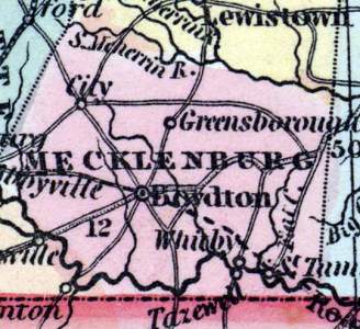 Mecklenburg County, Virginia, 1857
