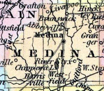 Medina County, Ohio, 1857