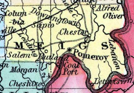 Meigs County, Ohio, 1857