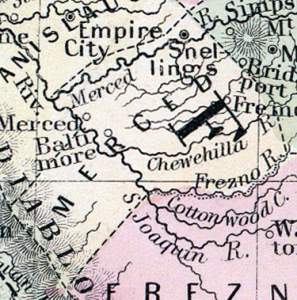 Merced County, California, 1860