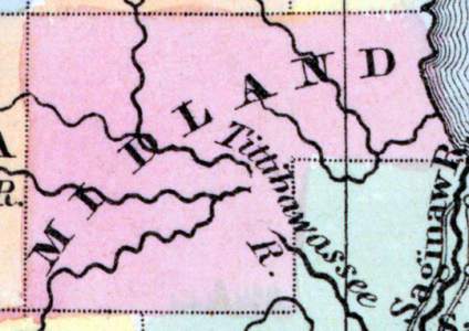 Midland County, Michigan, 1857