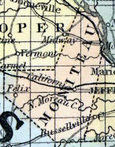 Moniteau County, Missouri, 1857