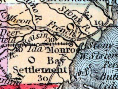 Monroe County, Michigan, 1857